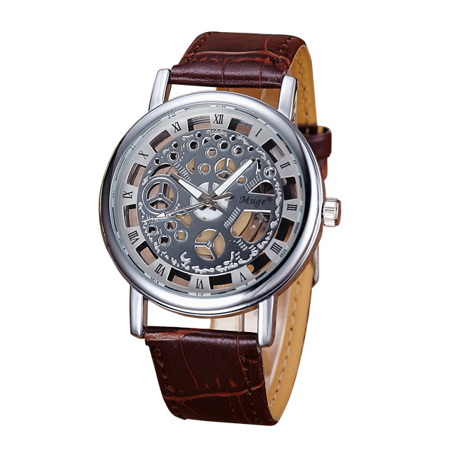Hollow  Non-mechanical Watch High end fashion Business Couple Watch