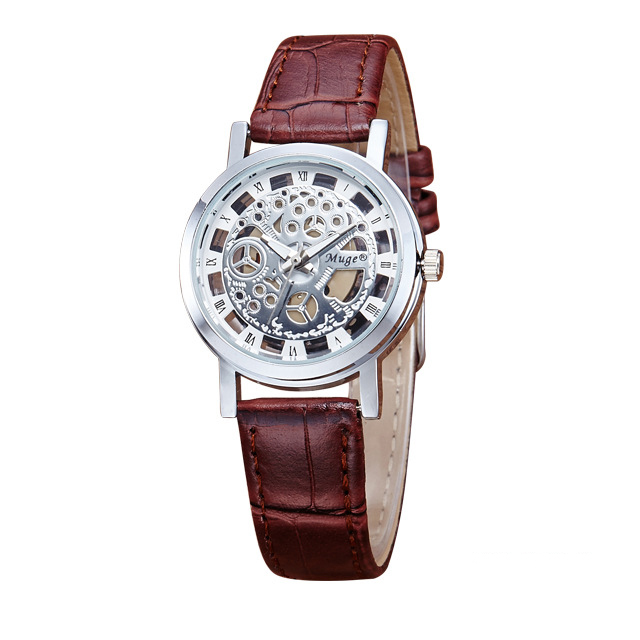 Hollow  Non-mechanical Watch High end fashion Business Couple Watch