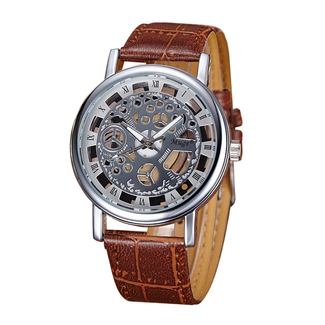 Hollow  Non-mechanical Watch High end fashion Business Couple Watch