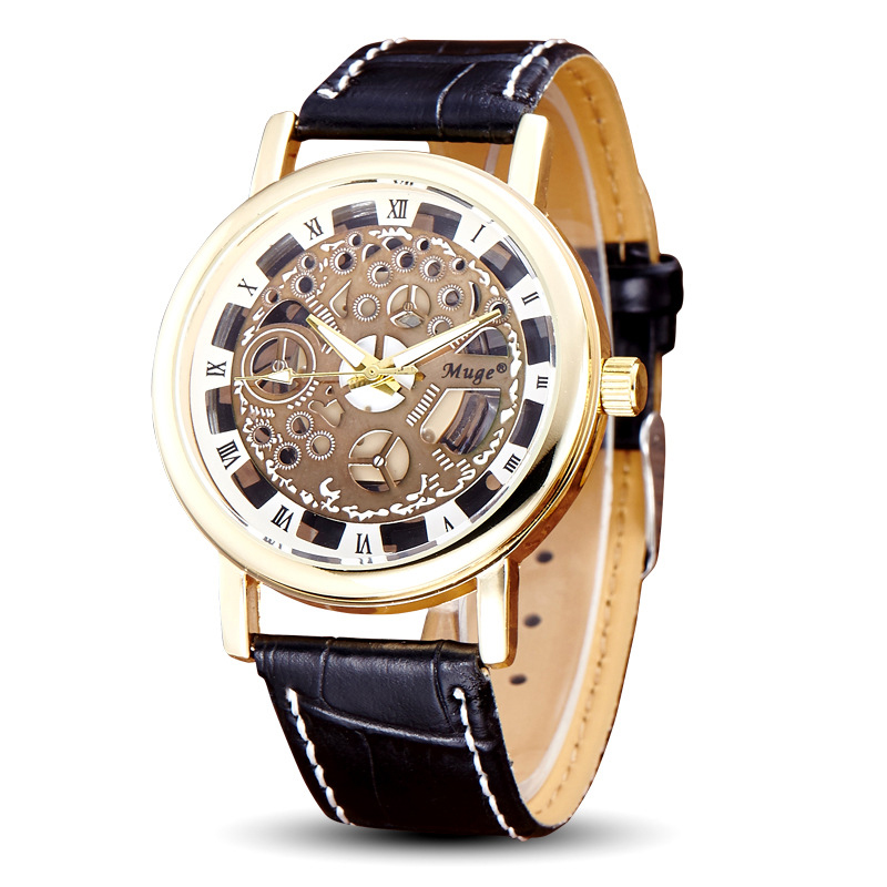 Hollow  Non-mechanical Watch High end fashion Business Couple Watch