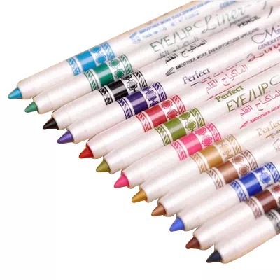 Ms 12 Colors Eyeliner Pencil Lasting Waterproof Do Not Fade Fashion Eye Shadow Pen