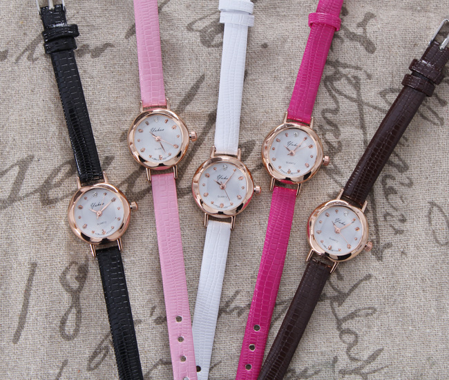 Ms Watch Three-dimensional Female Watch Belt Small Size Exquisite Bracelet Watch