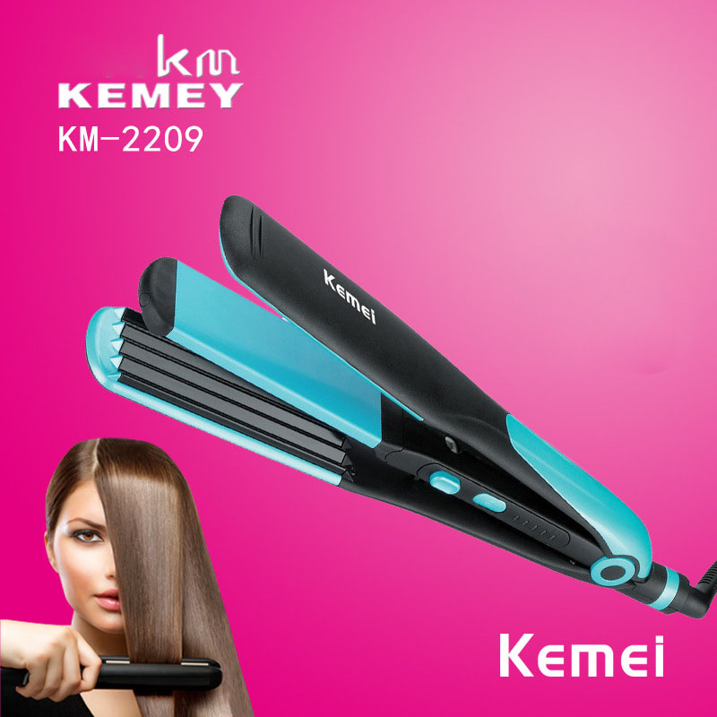 Straight roll Dual use Curly sticks 2 in 1 Negative ions Corn clip Hairdressing tool