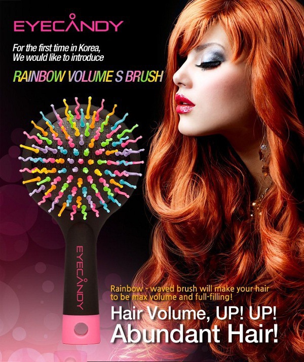 Rainbow Comb Hairdressing Airbag Massage Comb Anti-static Shun Hair Comb Magic Comb