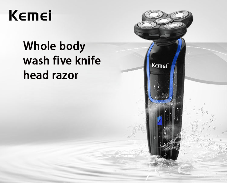 Whole Body Washed Five Heads Razor Float Head Electric Razor