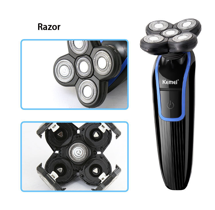 Whole Body Washed Five Heads Razor Float Head Electric Razor