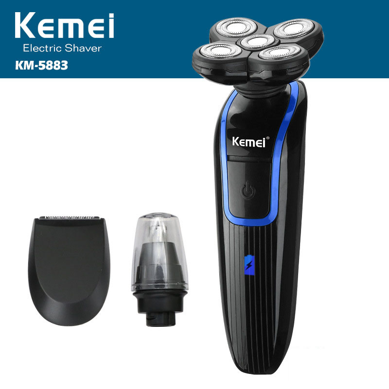 Whole Body Washed Five Heads Razor Float Head Electric Razor