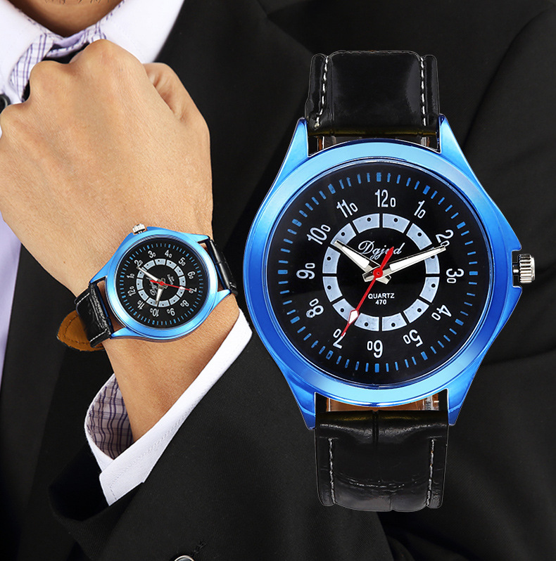 Couple Watch  Business General men and women fashion Belt Watch