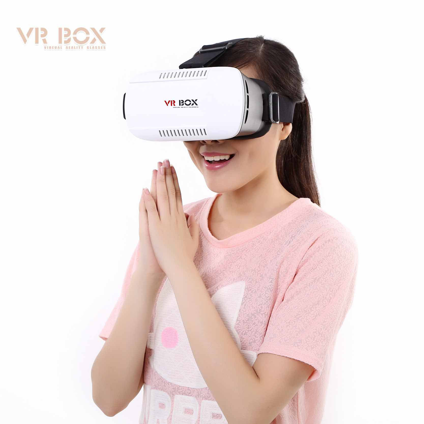 VRBOX Mobile Phone 3D Glasses Vr Helmet Virtual Reality The Film Visual Sense