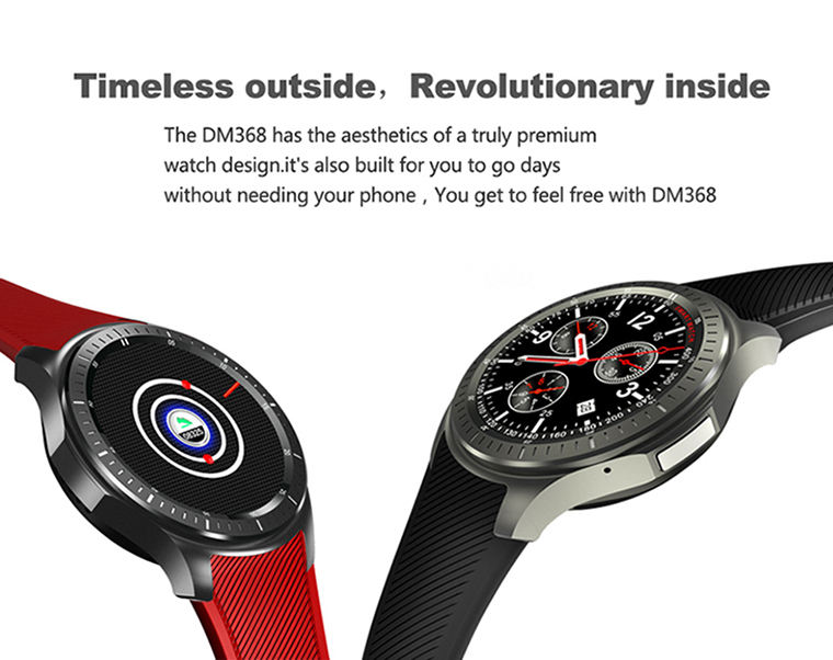 Intelligent Watch Full Circle Screen Andrews IOS General   WIFI GPS 4G Call Heart Rate Monitoring