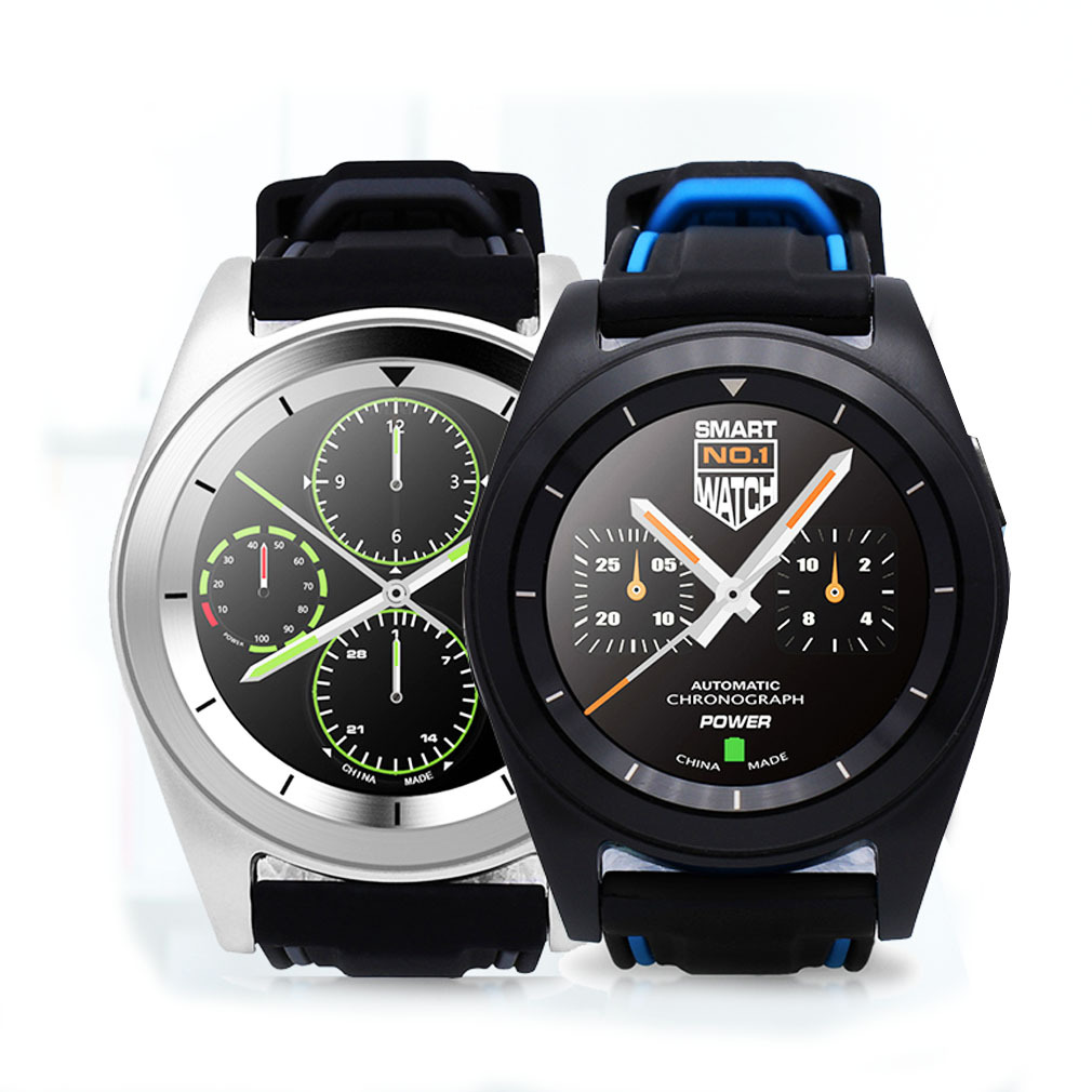 Intelligent Round screen Bluetooth Watch   Android IOS Dual system fashion Ultra thin Exterior