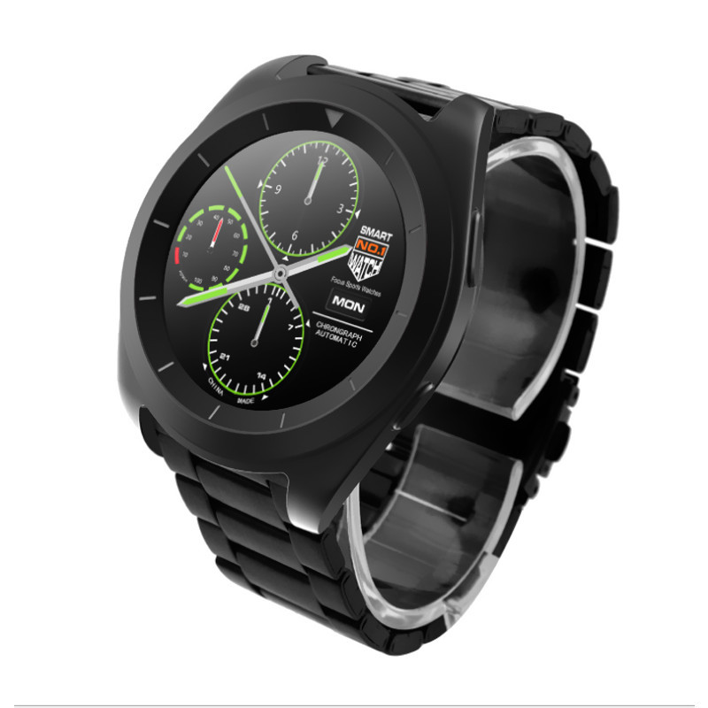 Intelligent Round screen Bluetooth Watch   Android IOS Dual system fashion Ultra thin Exterior