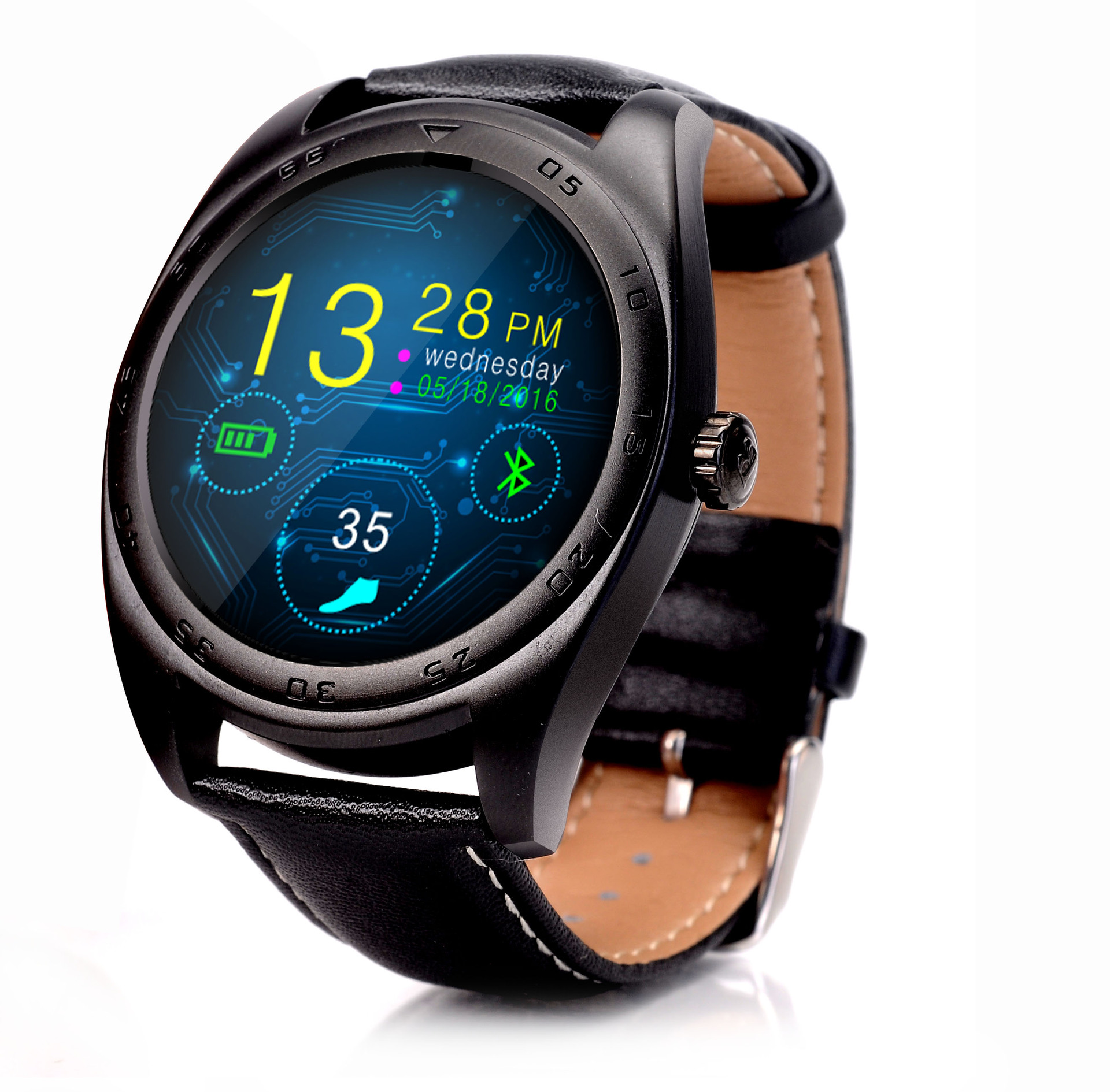 Intelligent Bluetooth Watch Heart rate Step Sleep monitor TF call intelligent Watch