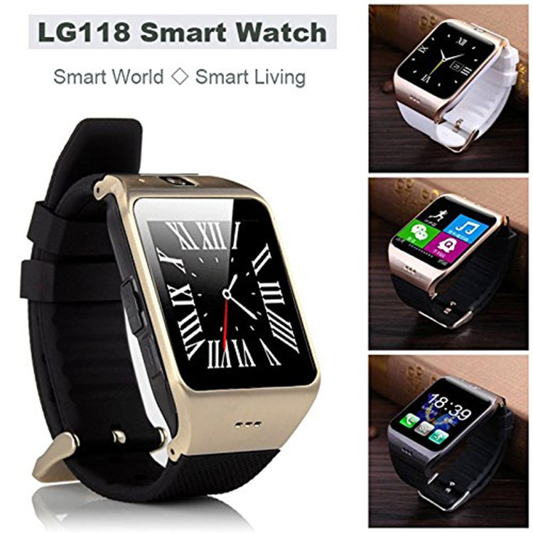 Intelligent Step Heart Rate Card Bluetooth Watch Stand By SIM TF NFC Features