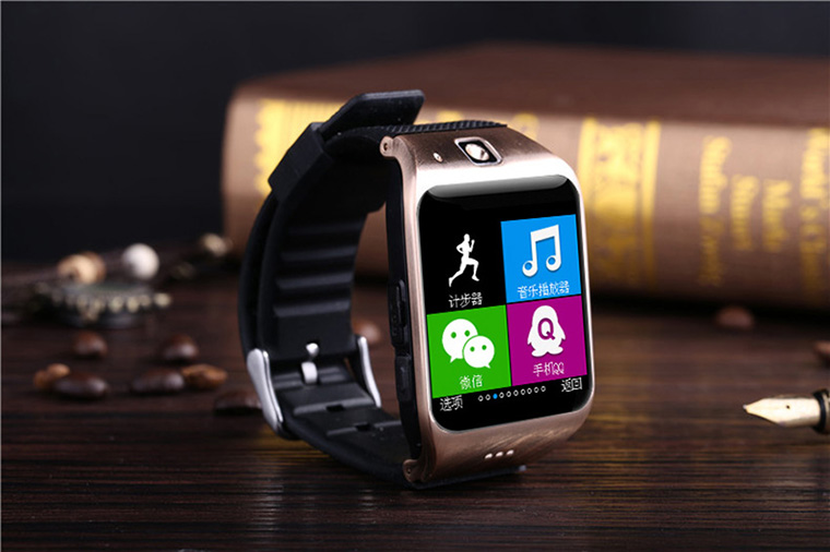 Intelligent Step Heart Rate Card Bluetooth Watch Stand By SIM TF NFC Features