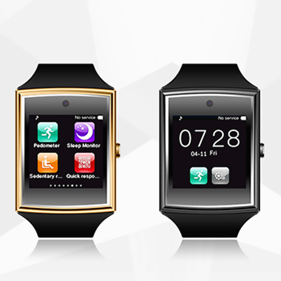 Card Intelligent Bluetooth Watch Oversized Full Touch HD Screen 3D Surface Design
