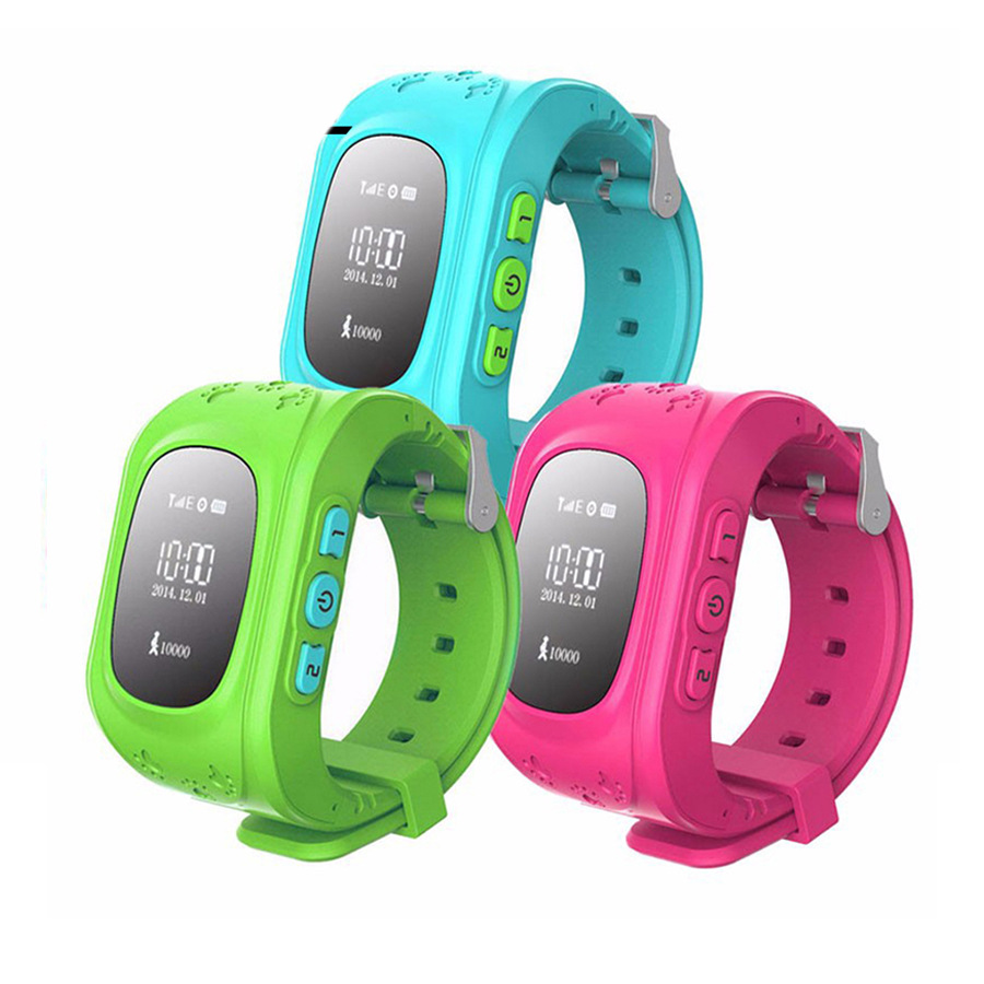 Child intelligent Watch  GPS Multiple Positioning Two-way call One key for help wristband