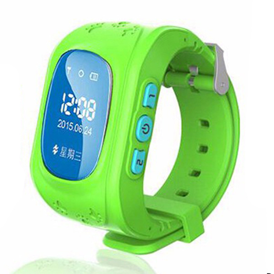 Child intelligent Watch  GPS Multiple Positioning Two-way call One key for help wristband