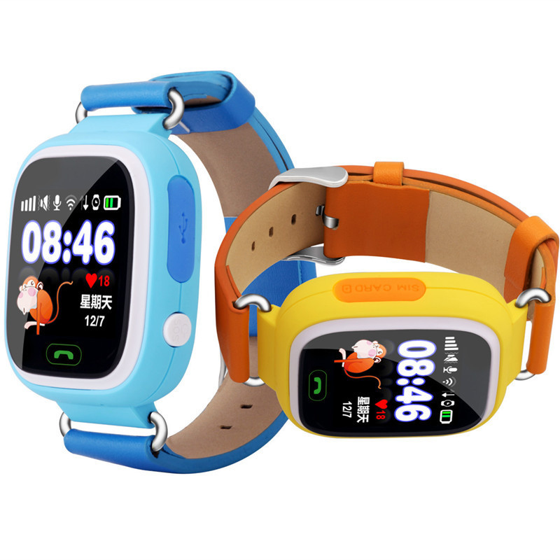 Intelligent child phone Watch Color screen Touch screen GPS Positioning WIFI child wristband