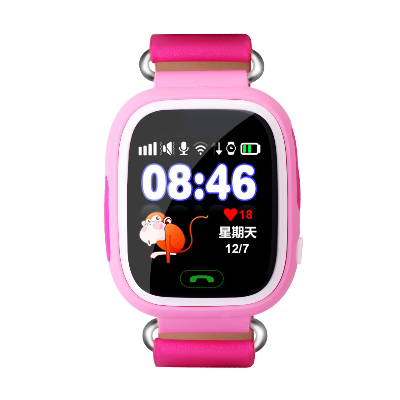 Intelligent child phone Watch Color screen Touch screen GPS Positioning WIFI child wristband