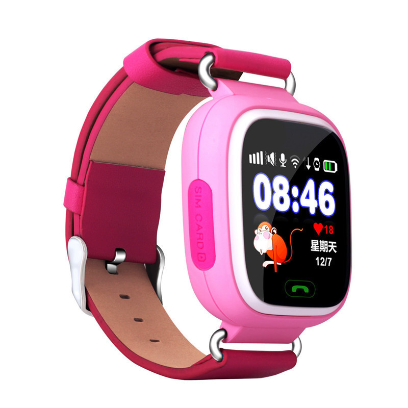 Intelligent child phone Watch Color screen Touch screen GPS Positioning WIFI child wristband