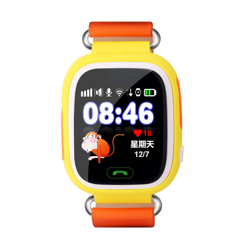 Intelligent child phone Watch Color screen Touch screen GPS Positioning WIFI child wristband