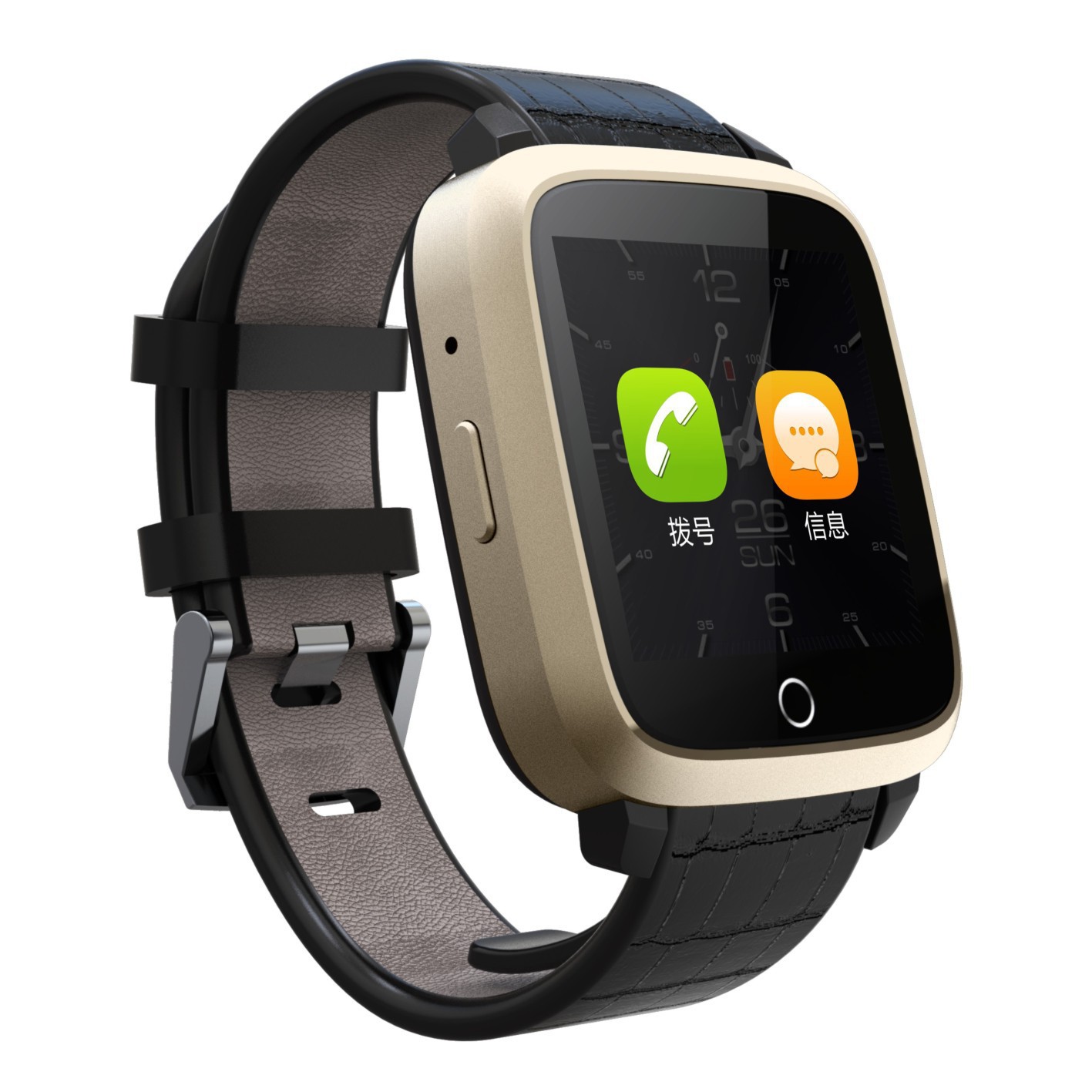 Intelligent  Bluetooth Waterproof Watch  GPS Heart Rate Step  WIFI Positioning  Watch