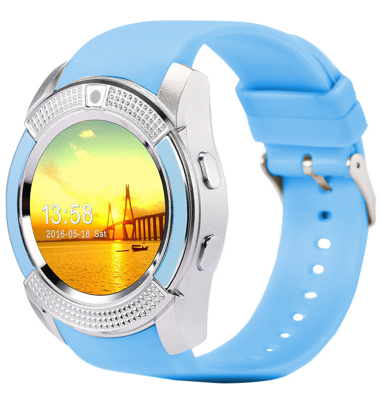 Full Disc Intelligent Watch IPS Screen Adult RD Phone Movement Watch Mobile Phone
