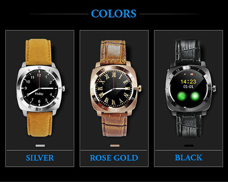 Full Circle Screen Intelligent Watch Bluetooth Call Take Pictures Call Card Touch Screen Watch