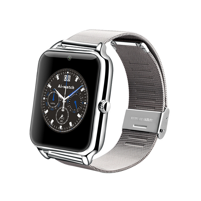 Bluetooth intelligent Watch Full view IPS screen All metal Straps Support SIM card call