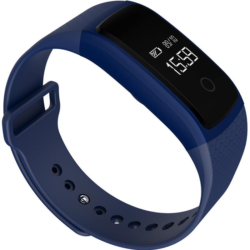 Intelligent Dynamic Heart Rate Blood Oxygen Blood Pressure Monitoring Waterproof Wristband