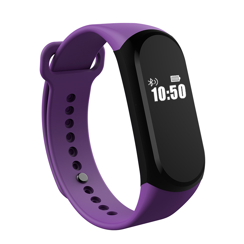 Bluetooth Intelligent Waterproof Wristband Stand By Heart Rate Step Movement