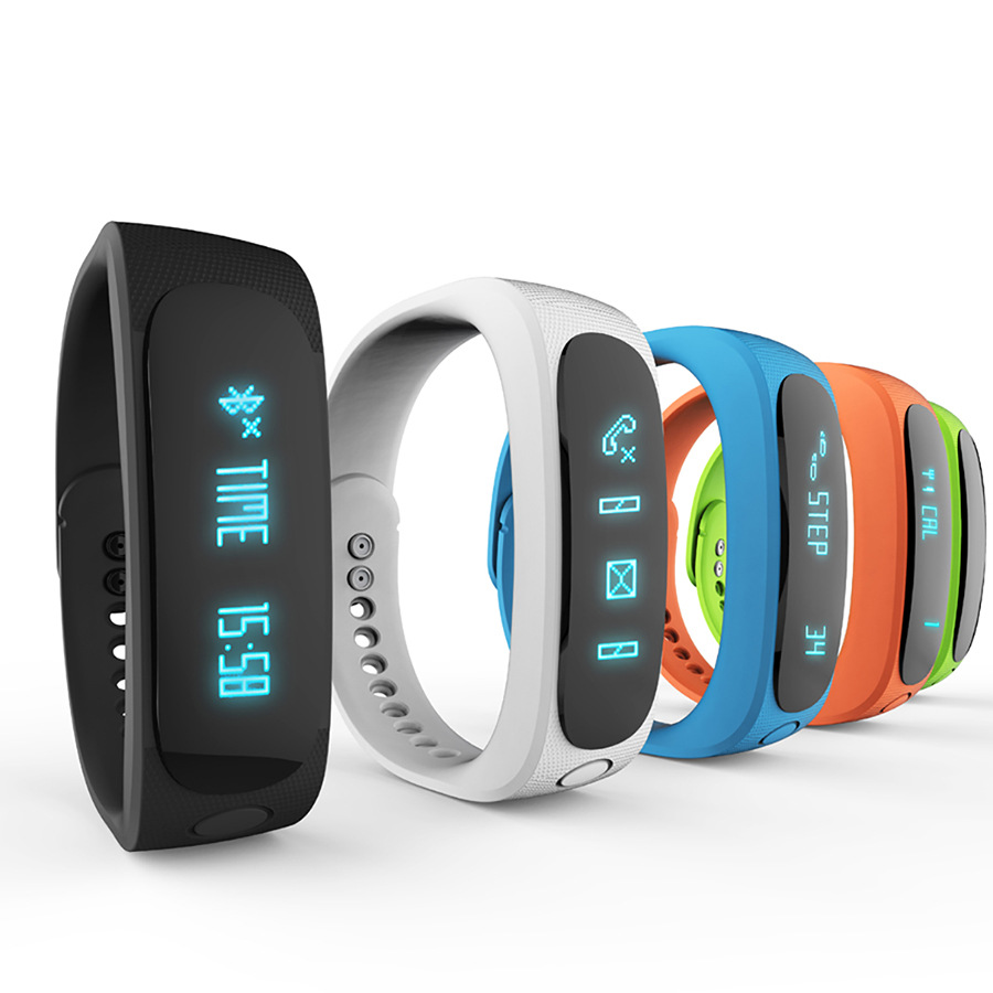 Bluetooth Intelligent Wristband Depth Waterproof Step Sleep Monitoring Fashion Wristband