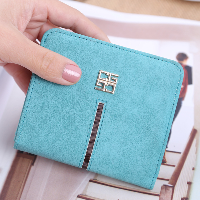 Simple The New Ms Wallet Lovely Mini Ultra Thin Multi-card Bit Fashion Small Wallet
