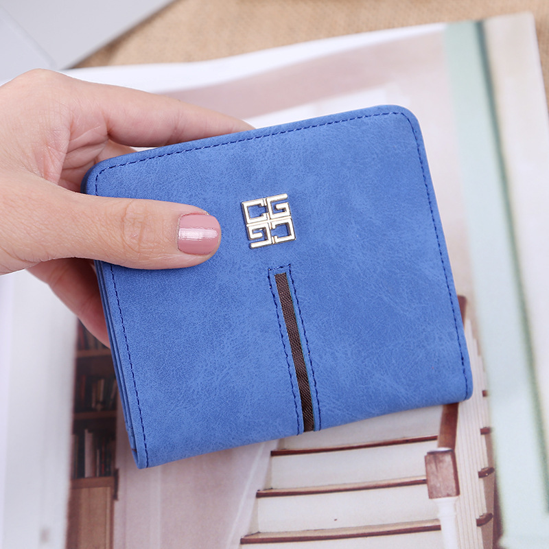 Simple The New Ms Wallet Lovely Mini Ultra Thin Multi-card Bit Fashion Small Wallet