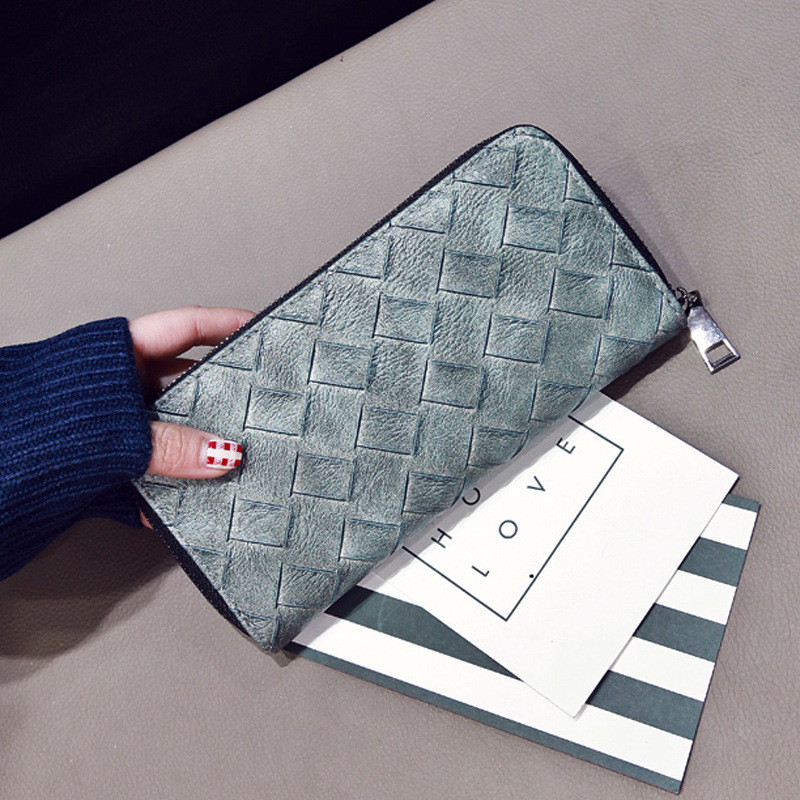 The New Long Section Ms Wallet Zipper Card Pack Hand Bag Female Fashion Coin Purse
