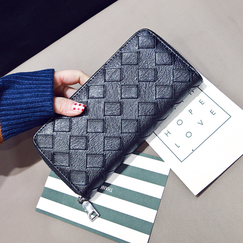 The New Long Section Ms Wallet Zipper Card Pack Hand Bag Female Fashion Coin Purse