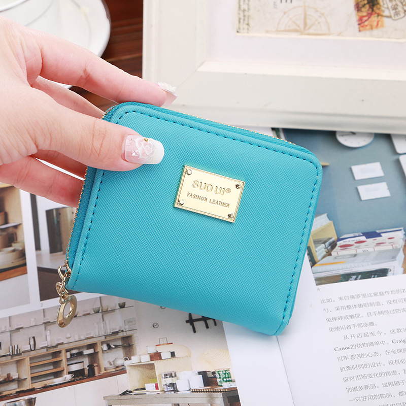 Ms Wallet Short Section Simple New Product Sequins Wallet Female Student Fashion Coin Purse