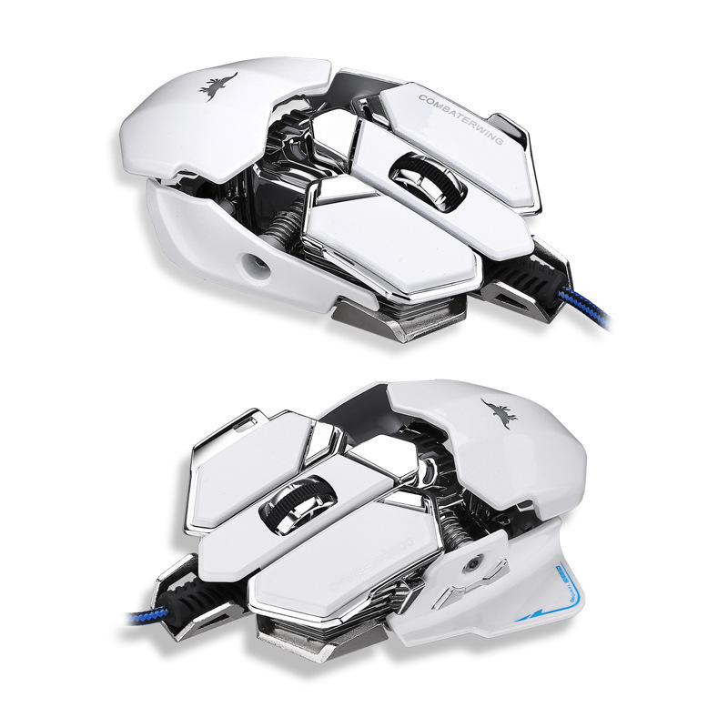 Computer Game Mouse Waterproof 4 Colors Turn Light Mouse