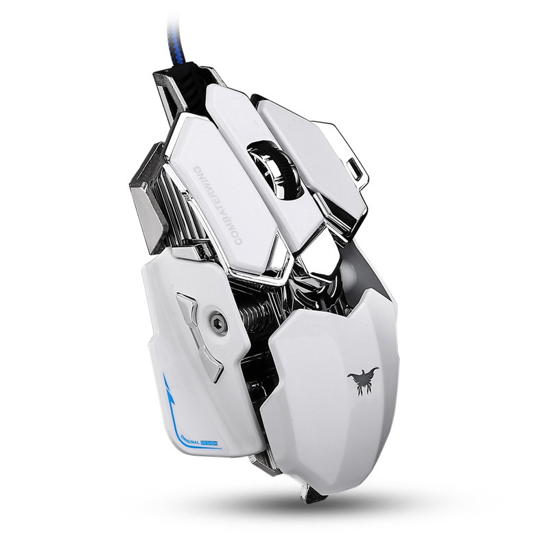 Computer Game Mouse Waterproof 4 Colors Turn Light Mouse