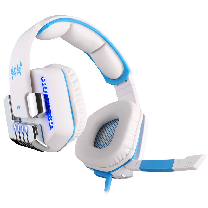 Computer Wearing Style Shock 7.1 Channel Glowing Subwoofer Game Headset