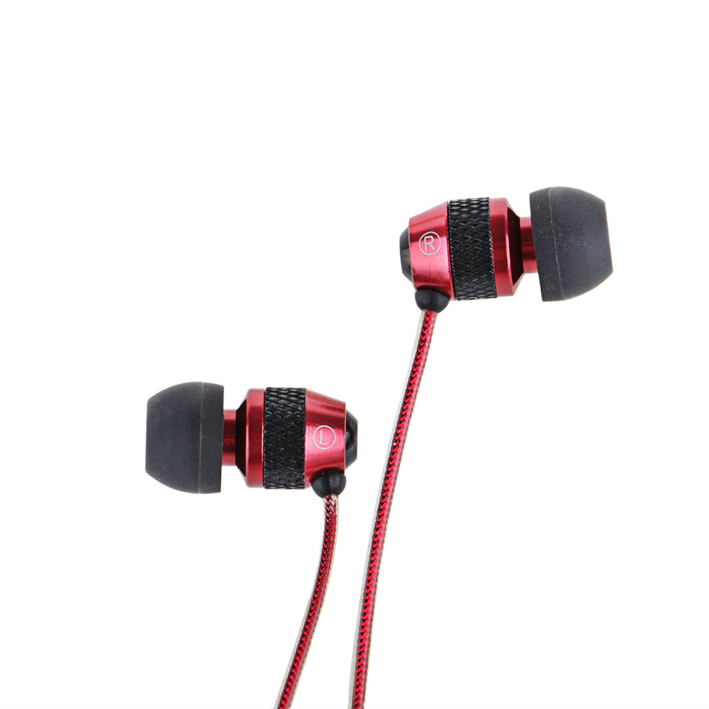Wired Headset Ear Style Noise Reduction Wire Control With Wheat Music Headset