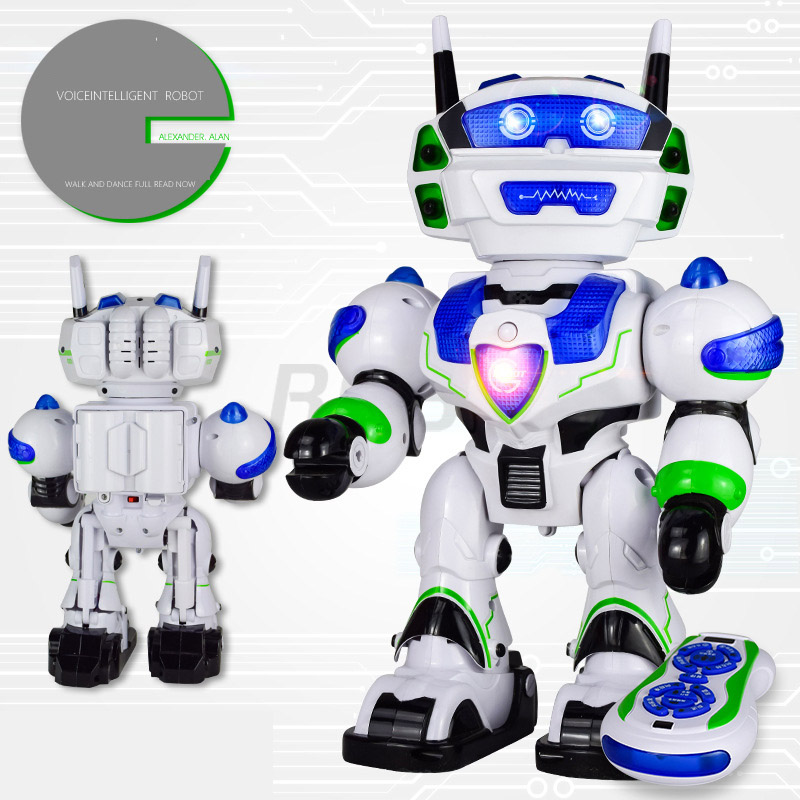 intelligent remote control robot toy dancing dialogue tell a story child gift
