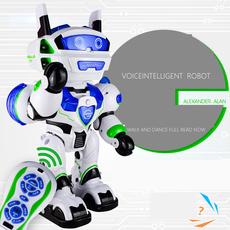 intelligent remote control robot toy dancing dialogue tell a story child gift