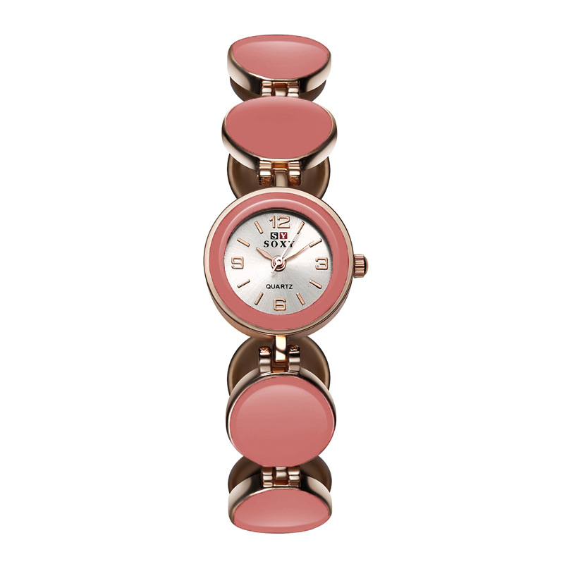 The New Fashion Ms Ceramics Trend Student Simple Watch