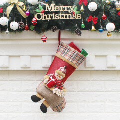 Christmas Supplies Christmas socks accessories Pendant candy Christmas gift Socks and bags