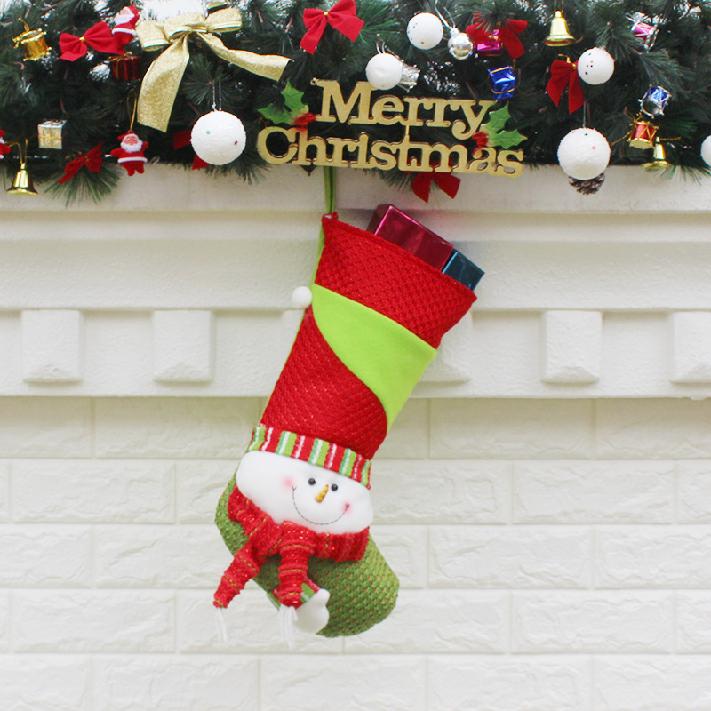 Christmas Tree Pendant Old Socks Christmas Decorations Christmas Candy Socks
