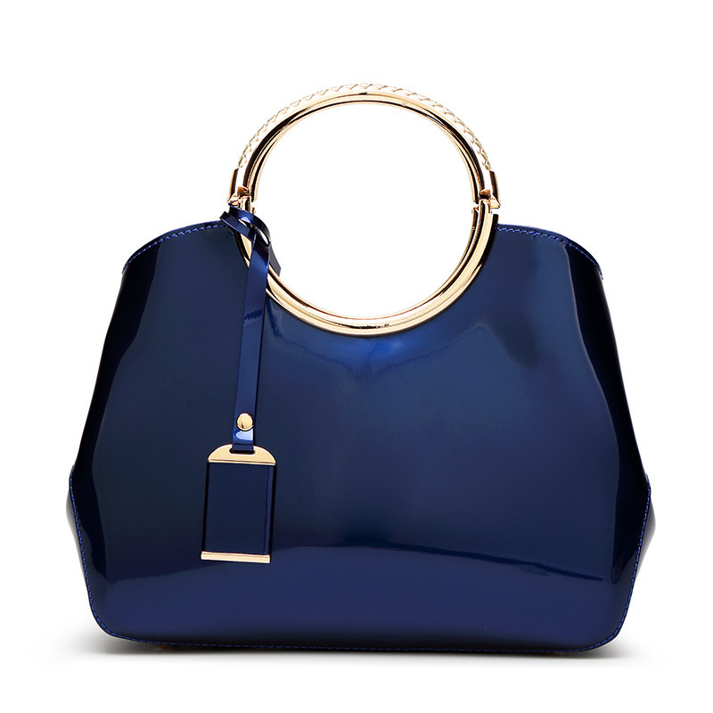 Bride pack The New Fashion Bright Patent Leather Lady bags Messenger bag Handbag Wild Shoulder Bags