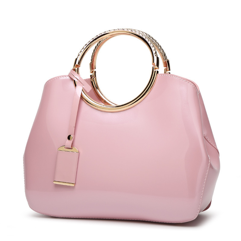 Bride pack The New Fashion Bright Patent Leather Lady bags Messenger bag Handbag Wild Shoulder Bags