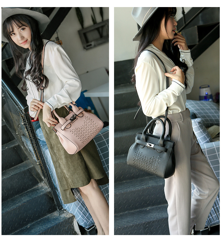 Lady Bags The New Trend Hollow Simple Fashion Shoulder Messenger Handbag